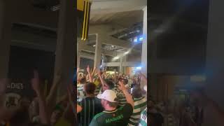 Celtic Fans partying USA tour football celticfans [upl. by Quartus]