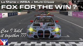 iRacing  Le Mans  IMSA  BMW M4 GT3  2024S1W3 [upl. by Teahan200]