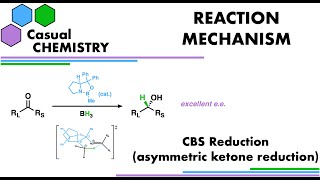 CBS Reduction Enantioselective Catalysis  Organic Chemistry Reaction Mechanism [upl. by Akinad]