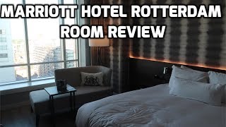 Rotterdam Marriott Hotel Room Review [upl. by Yarvis]