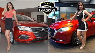 MG 5 VS MAZDA 2 Sedán Versiones básicas [upl. by Fahy]