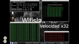 Hackear Wifi para sacar tu propia clave WEP con Wifislax [upl. by Punke]