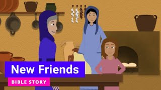 Bible story quotNew Friendsquot  Kindergarten Year B Quarter 4 Episode 1  Gracelink [upl. by Irneh]