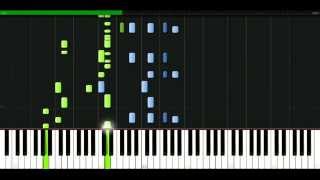 Shaggy  Bombastic Piano Tutorial Synthesia  passkeypiano [upl. by Annaet]