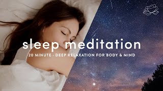 Guided Sleep Meditation amp Deep Relaxation 🌙 [upl. by Genia422]