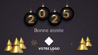 Bonne année professionnelle par mail 2025 ❄️🎄FX188  Vidéostorytelling by Néologis [upl. by Ahsanat685]