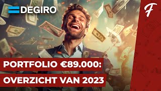 PORTFOLIO €89000 OVERZICHT VAN 2023  PORTFOLIO SHOW 114 [upl. by Iralam]