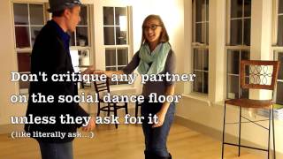 Learn to Swing Dance Lindy Hop  Level 4 Lesson 1 Social Dance Etiquette  Shauna Marble [upl. by Rumpf341]