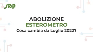 Abolizione Esterometro  Cosa Cambia da Luglio 2022 Tutorial e spiegazione [upl. by Haneeja]