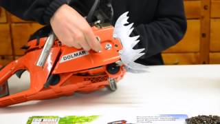 Dolmar PS6400 Chainsaw [upl. by Ecnedurp]