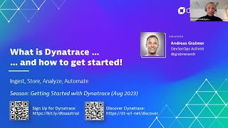 What is Dynatrace and how to get started Aug 2023 [upl. by Eanehs]