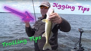 Walleye Fishing Lake Winnebago  Tips Techniques [upl. by Yroggerg841]