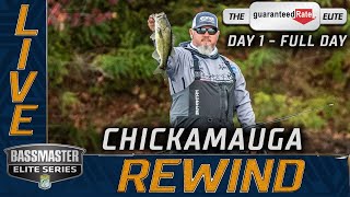 2020 Bassmaster LIVE at Chickamauga  Day 1 FRIDAY [upl. by Crosby]