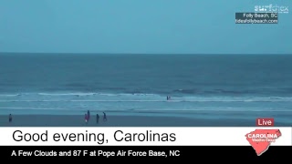 Webcam Folly Beach South Carolina [upl. by Serilda838]