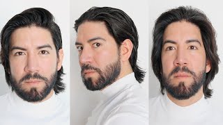 3 PEINADOS PARA LA ETAPA DE TRANSICION CABELLO LARGO  JM Montaño [upl. by Bernardi]