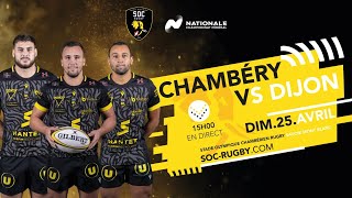 DIRECT SOC Rugby  Dijon [upl. by Ahseiyn]