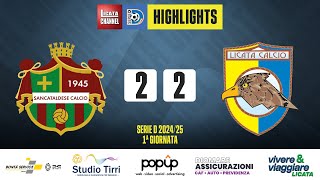 SANCATALDESE  LICATA 22  HIGHLIGHTS  SERIE D 202425 [upl. by Arick]