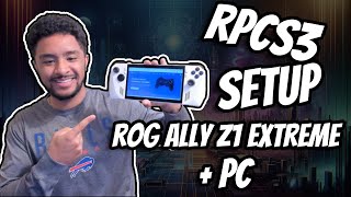 RPCS3  How To Play PS3 Games On The ROG Ally And PC [upl. by Evangelist934]