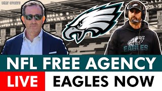 Eagles Free Agency LIVE 2024 NFL Free Agency Tracker  Philadelphia Eagles Rumors amp NFL News Day 1 [upl. by Anayhd]