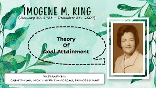 Imogene King Theory of Goal Attainment [upl. by Sparke]