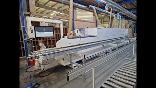 HOMAG EDGETEQ S500 S500 KAL370 AMBITION 2484 edge banding machine [upl. by Fidelia]