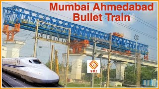 Mumbai Ahmedabad Bullet Train Project Latest Update  Indias High Speed Rail Corridor  Indian SRJ [upl. by Thagard]