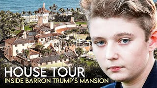 Barron Trump  House Tour  250 Million Palm Beach Mansion amp More [upl. by Ynnig]