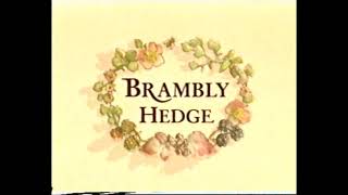 UK VHS Start amp End Brambly Hedge  Summer amp Autumn Story 1997 [upl. by Ahsikit]