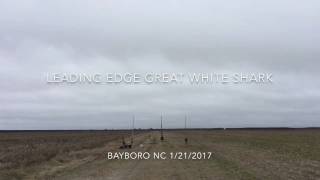 Leading Edge Great White Shark on Aerotech H210 Redline at Bayboro NC 1212017 [upl. by Neelon]