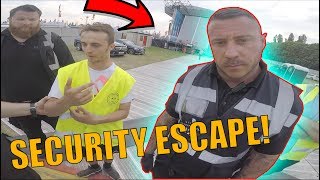 SNEAKING INTO FESTIVAL ANGRY SECURITY ESCAPE [upl. by Adil]