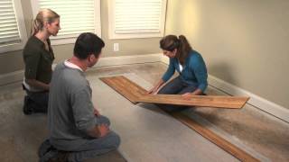 How to Install Pergo Flooring Chapter 5  Installing Pergo Click Joint [upl. by Leirza]