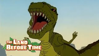 Sharptooth Attack  The Land Before Time II The Great Valley Adventure [upl. by Ahsanat]