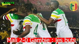 MaliGambie 20 revoilà les buts du match J3 Elm CAN Côte dIvoire 2023 [upl. by Ainedrag113]