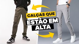 6 estilos de CALÇAS MASCULINAS em ALTA para 2024  MODA MASCULINA [upl. by Hubert]