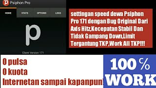 Cara Setting Psiphon Pro agar kecepatanya super cepat [upl. by Peadar325]