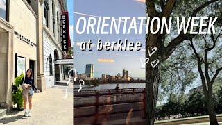 berklee orientation week day 5  vlog [upl. by Ayila]