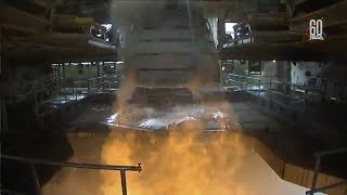 SLS RS25 Engine Test 6 September 2018 [upl. by Angelis]