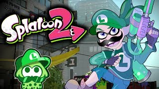 I GOT SPLATOON 2 AND IM A LUIGISQUID NOW  SPLATOON 2 HERO MODE FIRST SINGLEPLAYER IMPRESSIONS [upl. by Aynor]