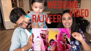 Reacting to our Wedding Video with Rajveer 100K Subscriber So Much LOVE [upl. by Emmanuel]