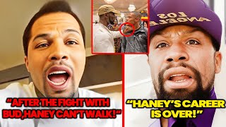 quotBUD ENDED HIS CAREERquotFLOYD AND DAVIS REACT TO BUD FIGHT VS DEVIN HANEY allegedly mayweather gervon [upl. by Aryl814]