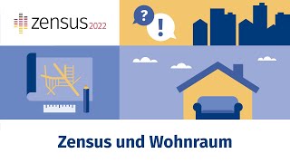 Zensus 2022 und Wohnraum  Offizielles Erklärvideo [upl. by Bogie45]