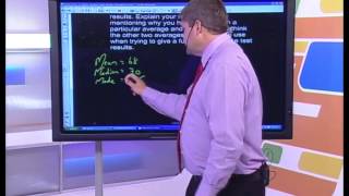 Show 11 Mean Median Mode Range Quartiles and Percentiles  Whole Show English [upl. by Enimzzaj]