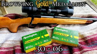 Browning XBolt Gold Medallion Review amp Shoot 3006 500 Yards [upl. by Ardekan]