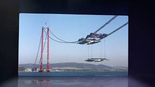 Winner of Large Road and Rail Bridges 1915 Canakkale Bridge Türkiye [upl. by Rudiger]