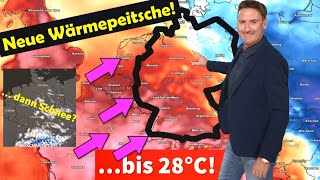 Radikaler Wetterwechsel Zwischen 28 °C und erstem Wintereinbruch Wo ist Schnee in Sicht [upl. by Adnala285]