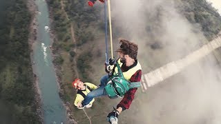 WORLDS FIRST 700 ft TANDEM ROPE SWING [upl. by Lyon664]