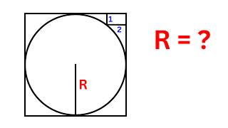 Find the radius of the circle  A Nice Geometry Problem [upl. by Petula532]