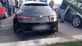 Alfa Brera Tuned Exhaust Sound With Akrapovic [upl. by Marya81]