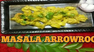 masala arrowroot recipe [upl. by Krucik]