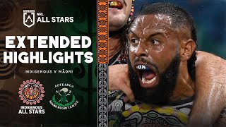 2024 NRL All Stars  Indigenous v Māori  Extended Highlights [upl. by Siraval637]